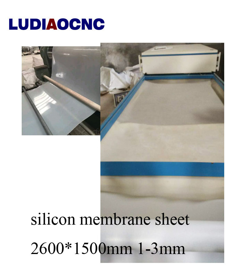 Silicon membrane rubber sheet for PVC vacuum forming press machine silicone sheet for thermoforming