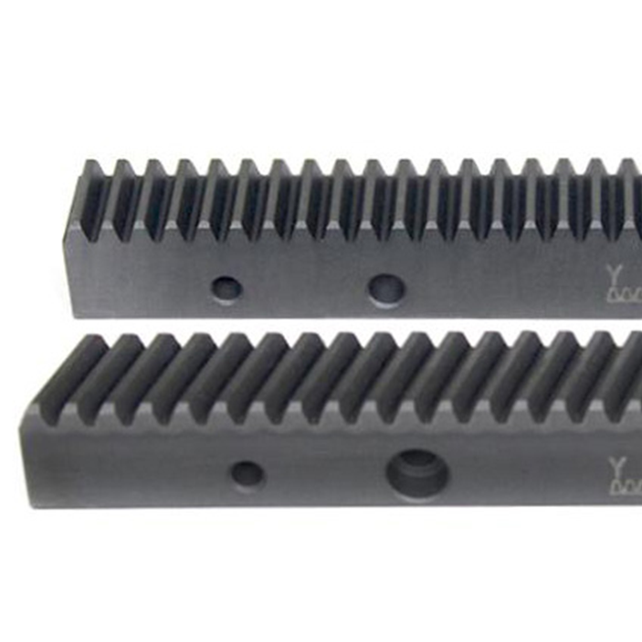 Rack Pinion Custom Made CNC 1.25M 1.5M 2M Straight Helical Curved Round Steel Gear Rack With Pinion Gear