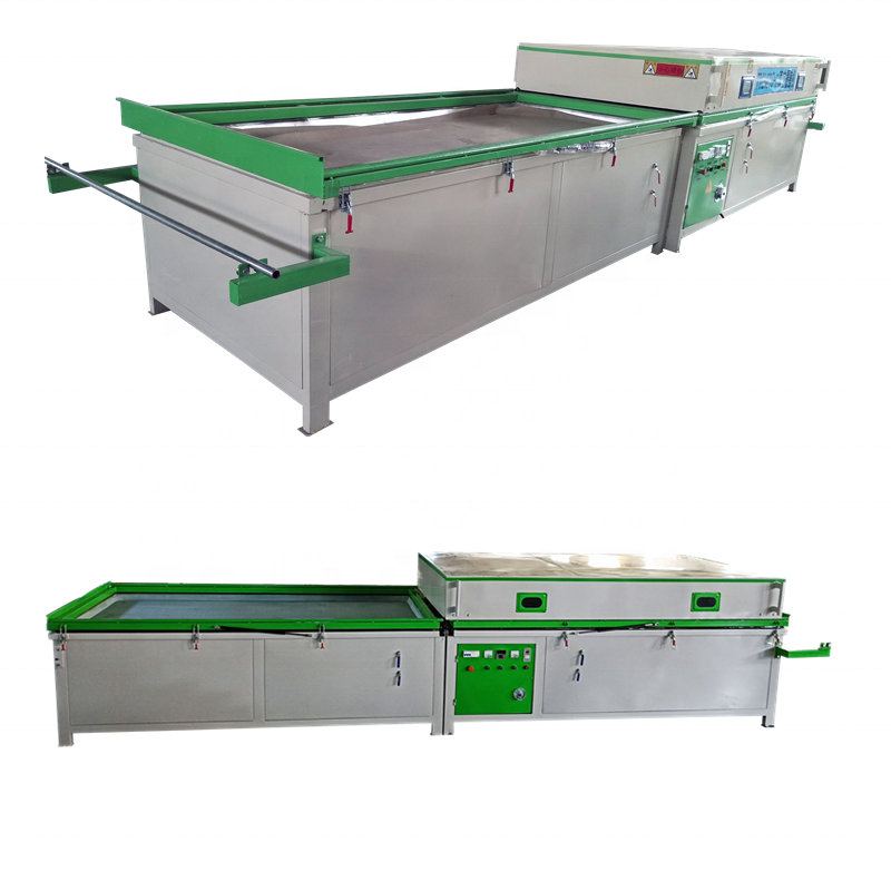 High Productivity Cabinet Door Coating Laminating Membrane Vacuum Press Machine