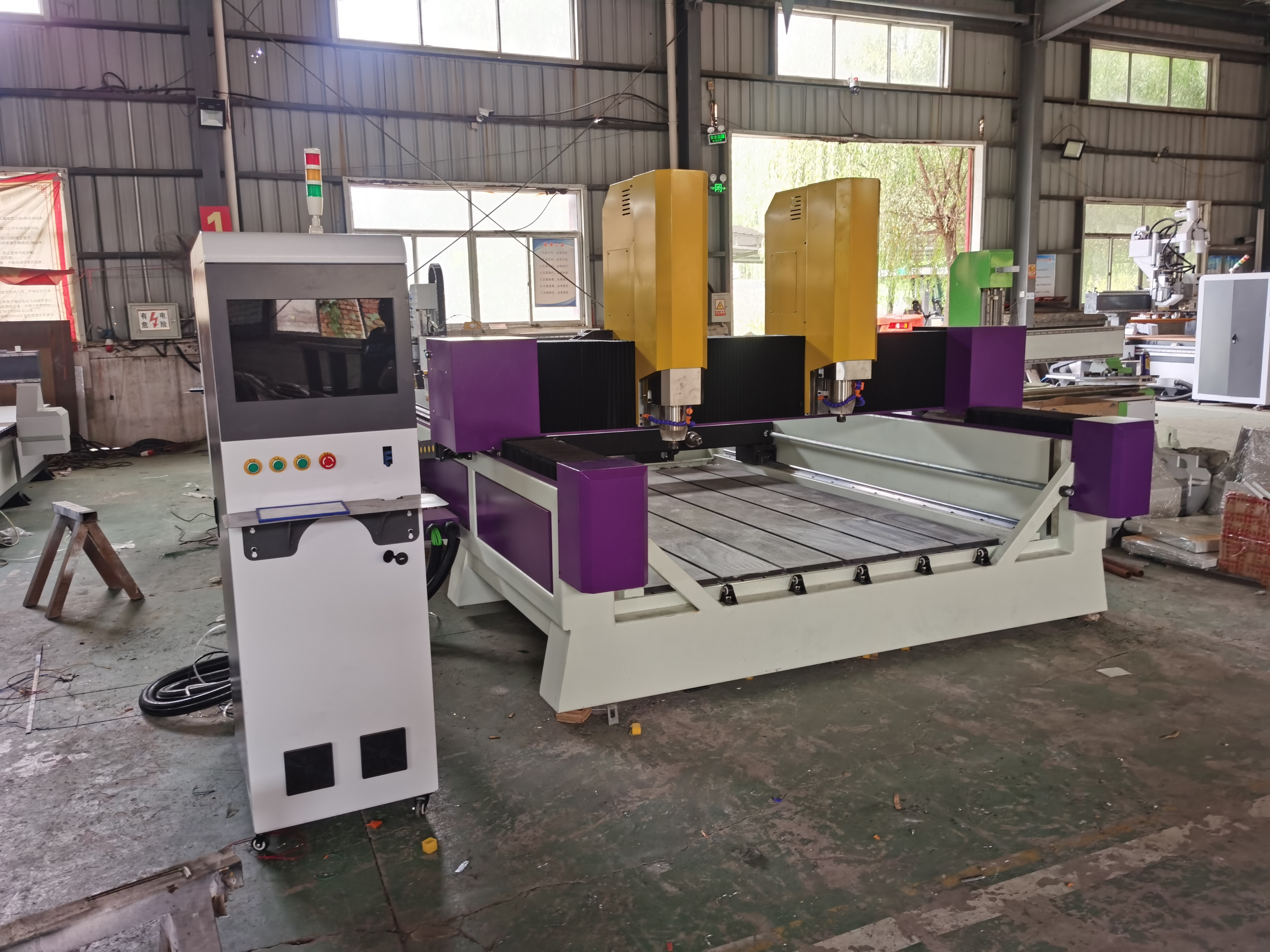 1825 5.5kw stone marble granite headstone tombstone engraving carving machines cnc router