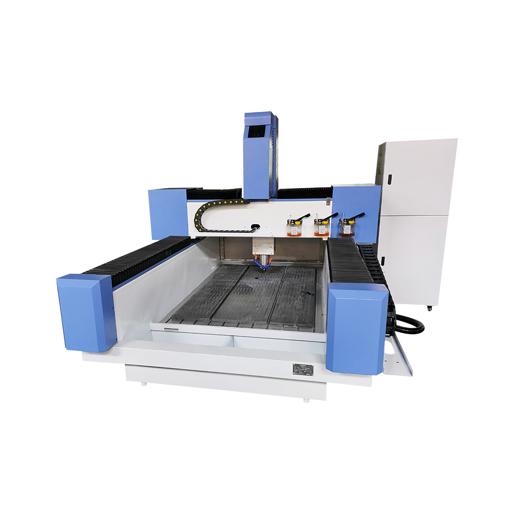 9015 CNC marble granite cutting machine Stone engraving machine cnc router headstone carving milling edge polishing machinery