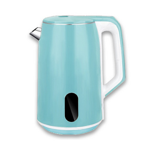 2024 New Arrival Electric Kettle Double-Layer Hot Warmer Plastic Water Boiler Colorful 2L Kettle