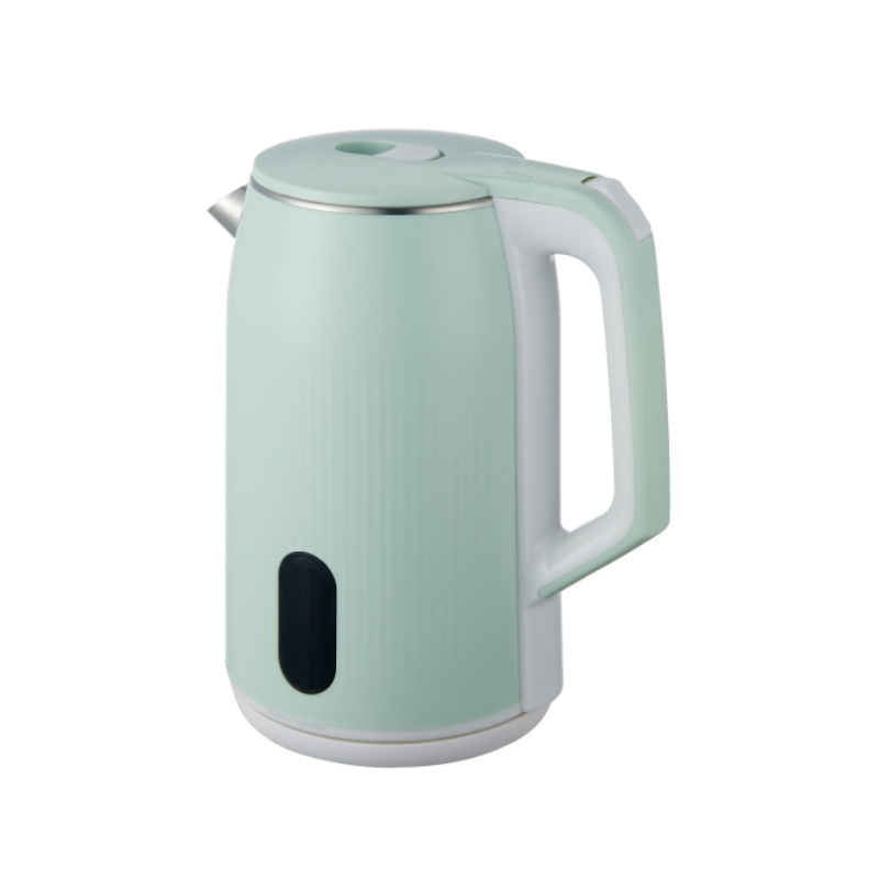 2024 New Arrival Electric Kettle Double-Layer Hot Warmer Plastic Water Boiler Colorful 2L Kettle