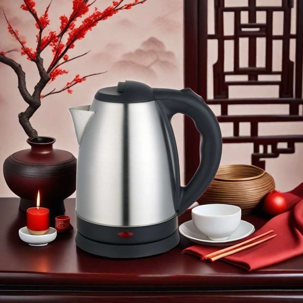 Hotel Use Stainless Steel Tea Maker 1800ml Hot Water Boiler Smart Electric Kettle Temperature Control