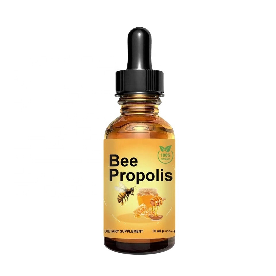 Wholesaler OEM Private Label health care Natural Extract Wild Hive Bee Extract Propolis Liquid Drops