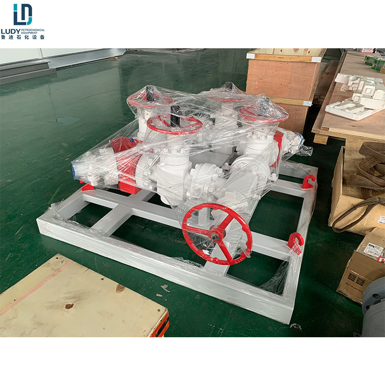 Wellhead safety device choke manifold petroleum equipment for sale to control wellhead pressure