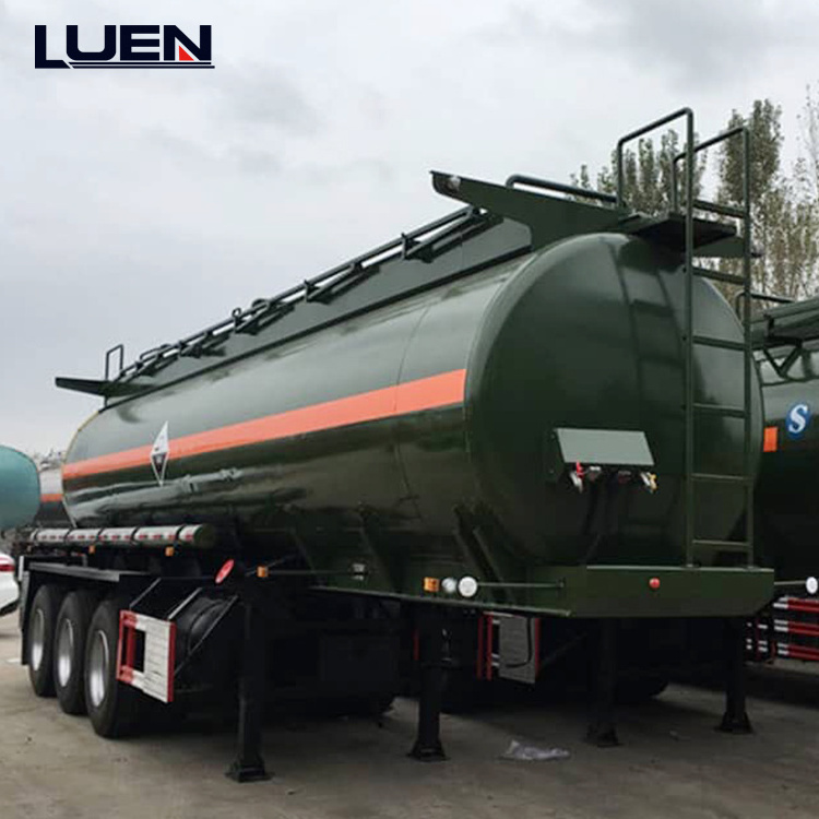 High Quality Compartments 3 Axles 45000 Liters Petrol Oil Diesel Fuel Tank Semi Trailer Tanker Trailers For Sale