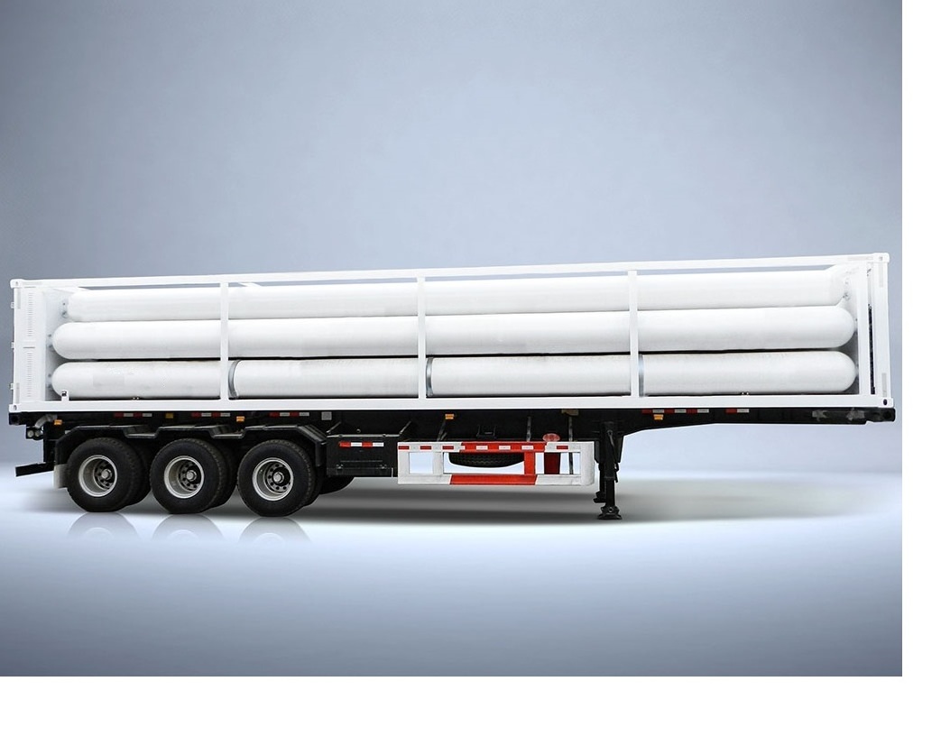 Factory Price LPG CNG Tanker 50000 Liters Storage Tanker CNG Gas Transport Tank Trailer for sale