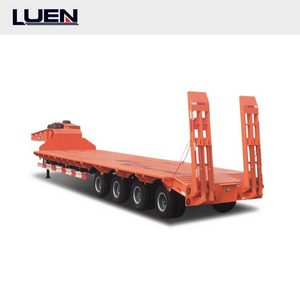 Hydraulic Modular Boat Transport Low Bed Semi Trailer