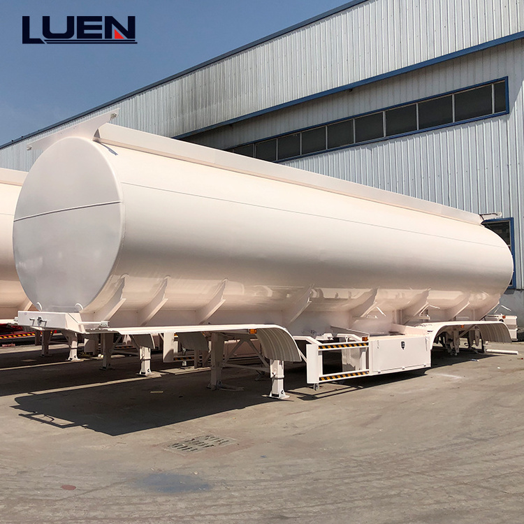 High Quality Compartments 3 Axles 45000 Liters Petrol Oil Diesel Fuel Tank Semi Trailer Tanker Trailers For Sale