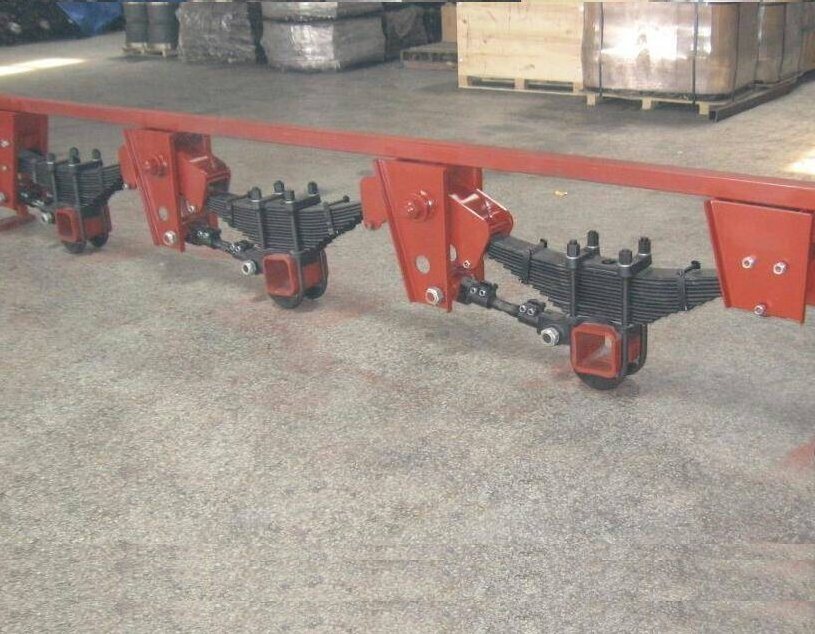 LUEN High Strength Leaf Spring Used German Mechanical Suspension For truck trailer accessories