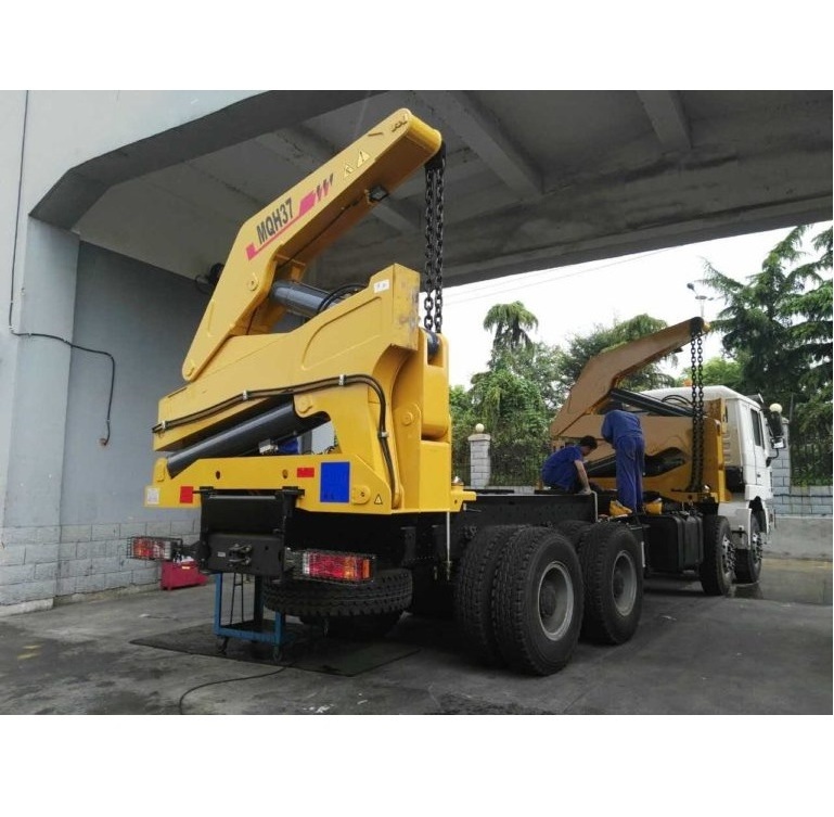 20ft container lift truck self loading truck side loader self loading container truck