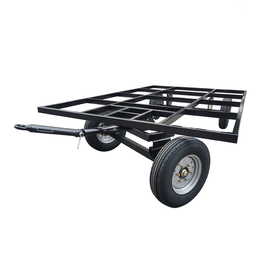 Housing chassis Mobile RV chassis Skeleton trailer Cold storage transfer trailer Four-wheel transport trailer