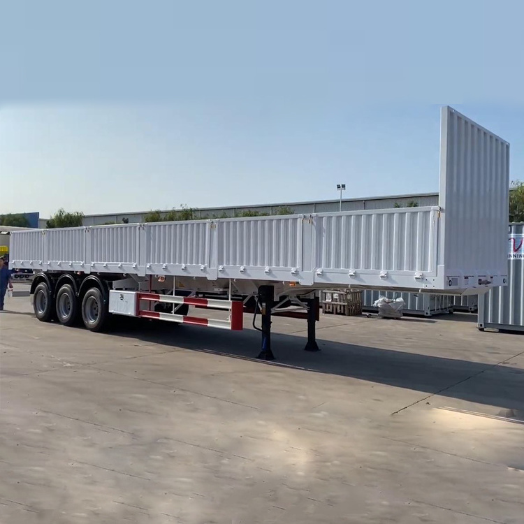 New and Used Tri-axle 40 feet Flatbed truck trailer and used 40ft flat bed semi trailer for sale