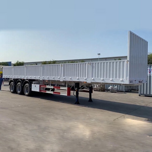 New and Used Tri-axle 40 feet Flatbed truck trailer and used 40ft flat bed semi trailer for sale