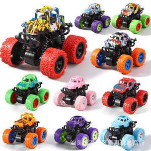 2024 new hot model children's toy car inertia four-wheel drive off-road vehicle friction toy car monster truck wholesale