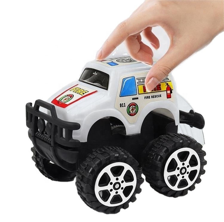 2023 Hot Sale Children's Simulation Crash Resistant Off-road Vehicle Inertia Car Boy Toy Big Wheel 4WD Vehicle Hot Sale