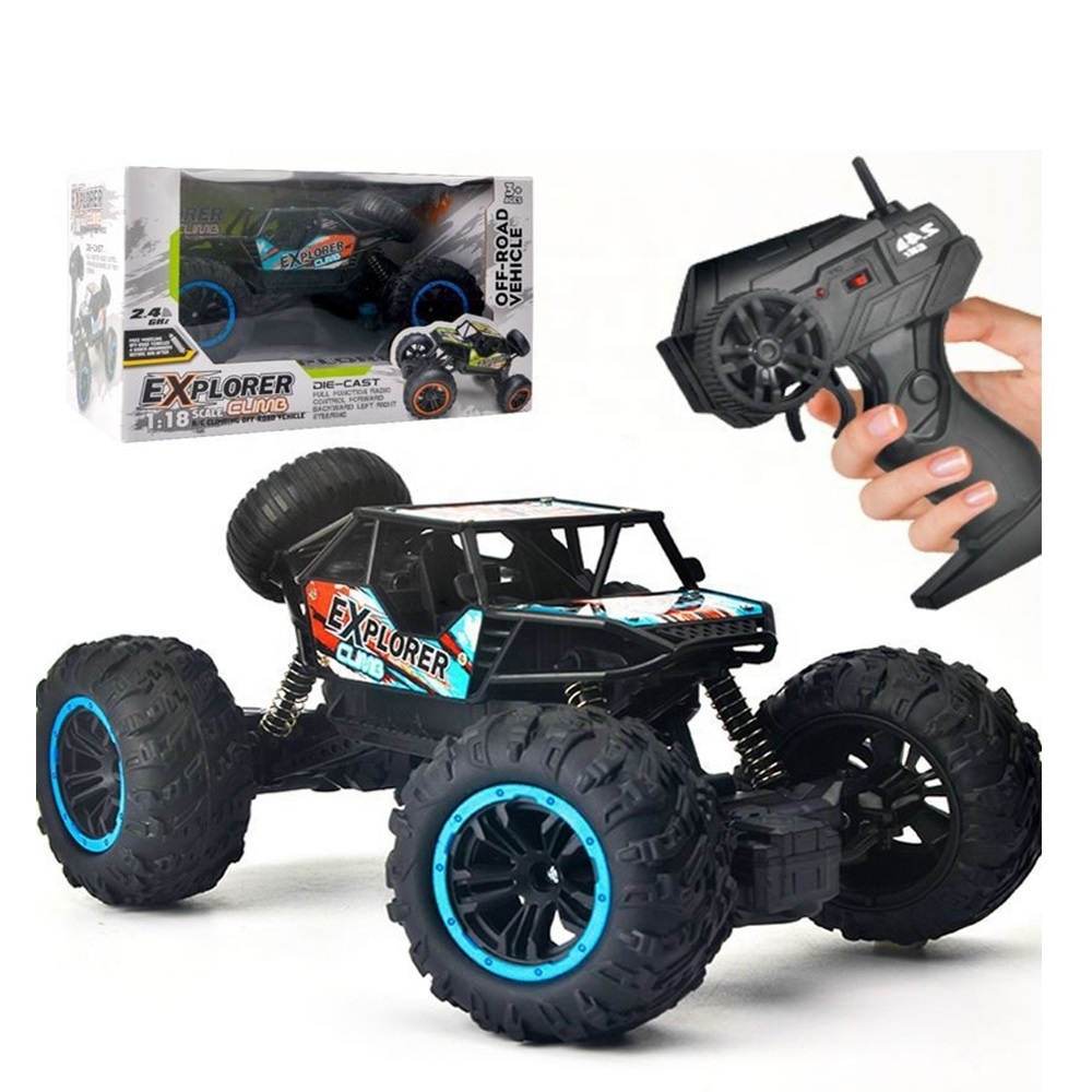 Battery Operated 2.4GHZ Off-road Remote Control Cross country Radio Control Car Toys Vehicle RC Stunt Car For Kids Boy Toy