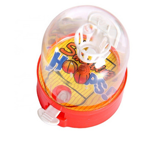 2024 New kids handheld football fingertip spinning top shooting game finger mini basketball toy