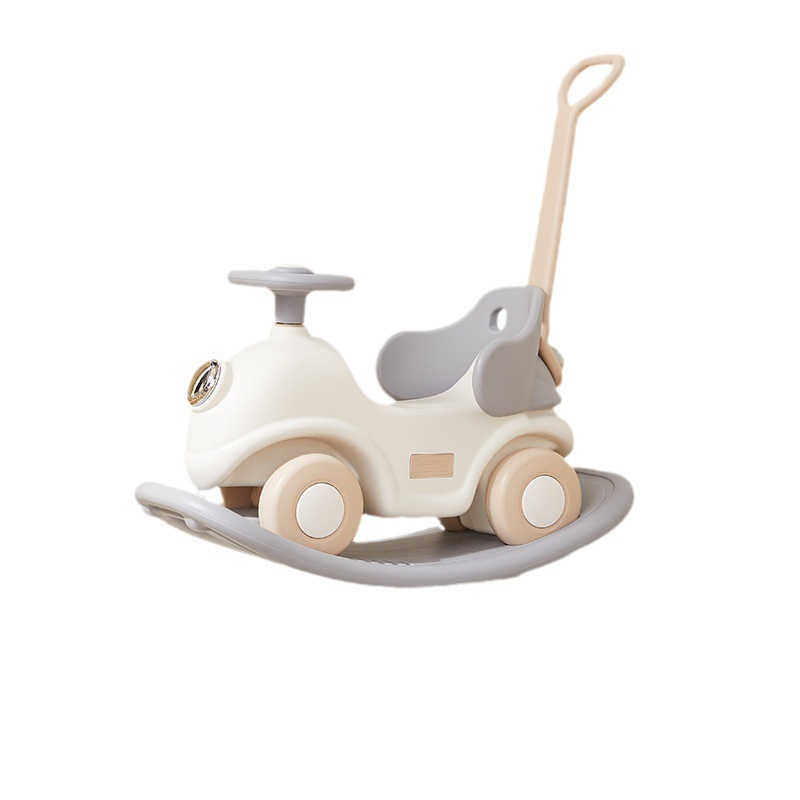 Children ride on 5-in-1 baby rocking chairs with toys Children's Scooter 1-3 Year Old Infant Toddler Four Wheel Scooter