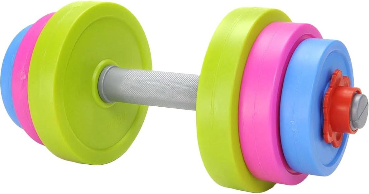 Kids Exercise Set Adjustable Weight Workout Equipment Toys for Kid Gym and Fitness Equipment for Beginners Toddler Weightlifting