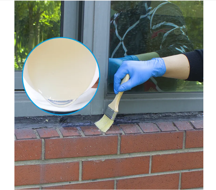 Leak-filling waterproof coating water-based transparent coating repair leakage