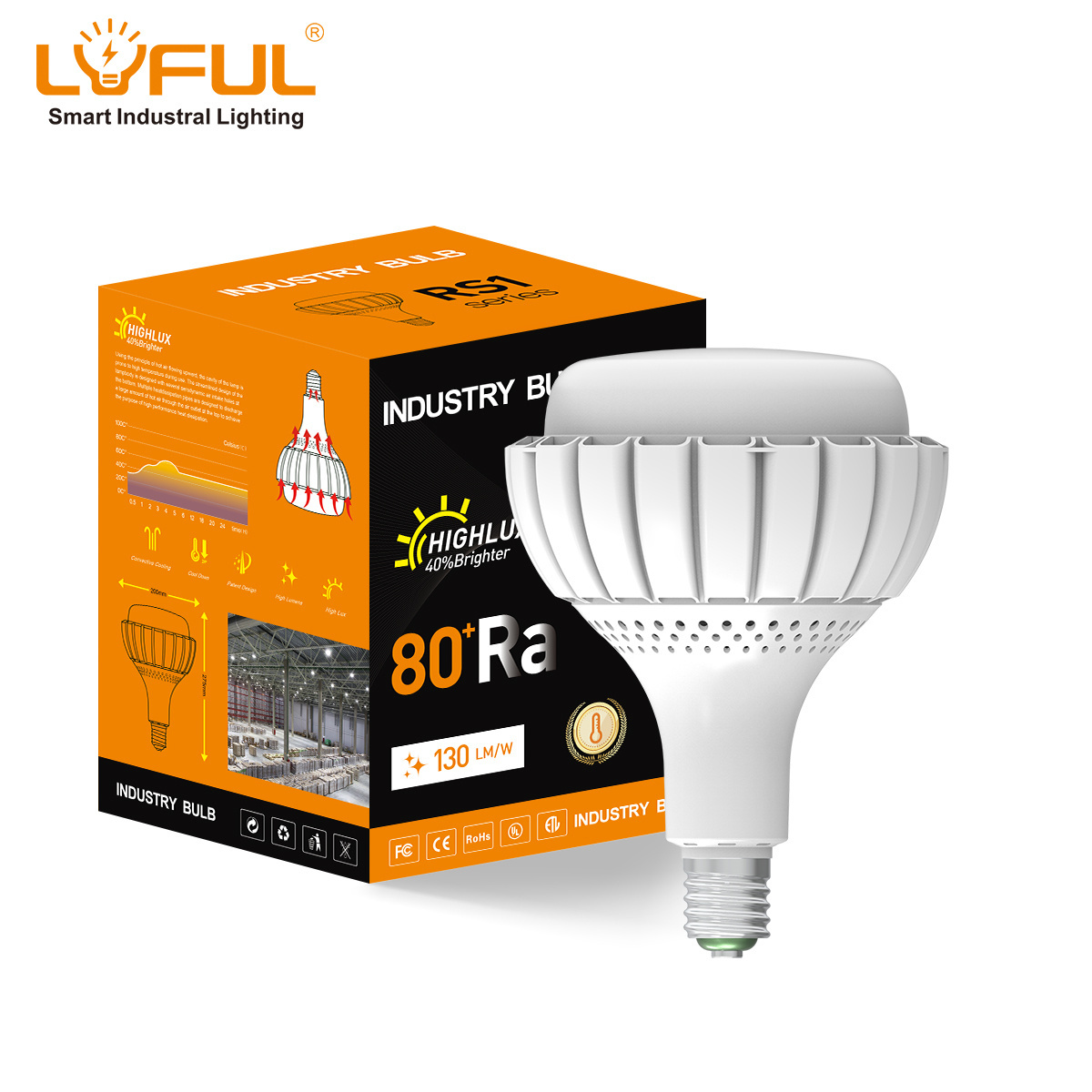 LED filament bulb high wattage 850W equivalent led high bay lights bulb