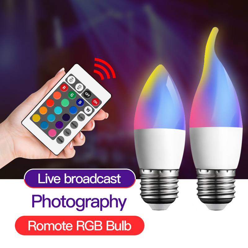 Led light manufacturing RGB G95 light bulb 20w for party home lighting