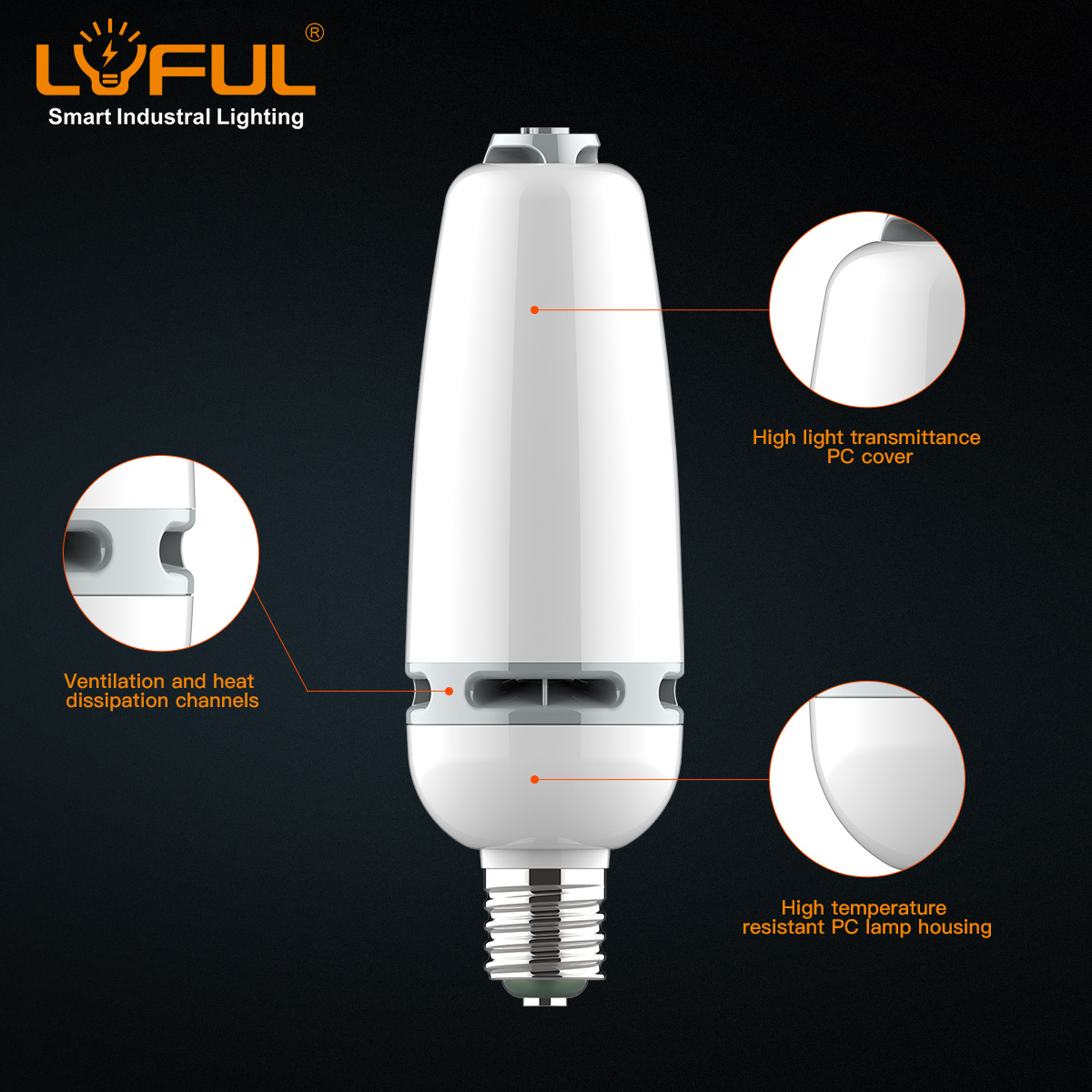 Energy Saver Candelabra LED light Manufacturing Bulb 36w