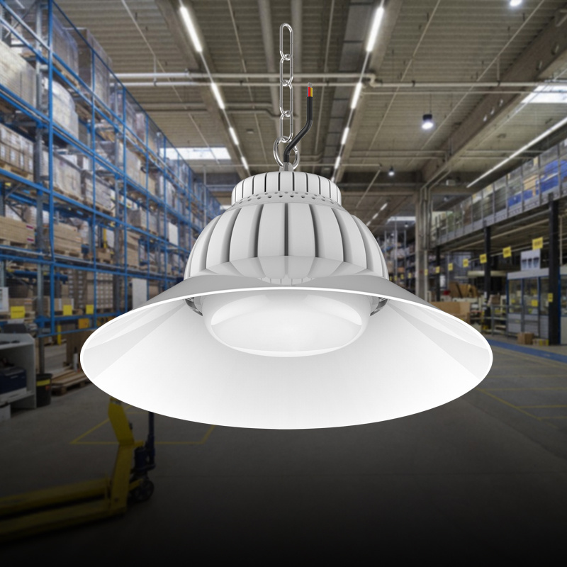 80W 100W 150W LED high bay light UFO highbay light warehouse factory workshop high bay lamp hanging lighting