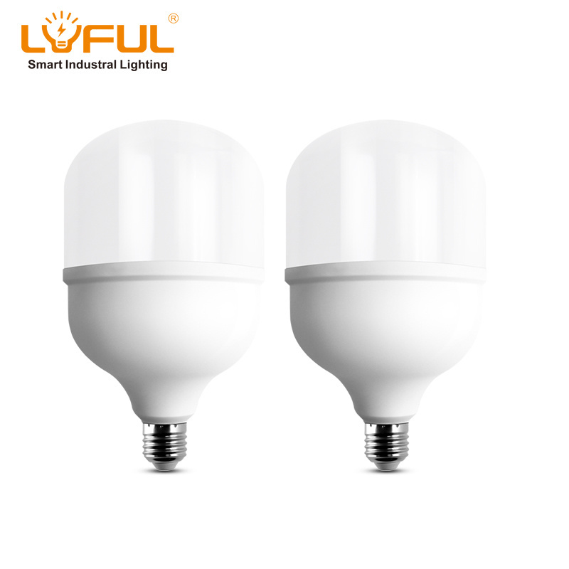 High power 45w 50w T shape 5000 lumen led bulb T135 indoor brightness lamp bulb E27 B22