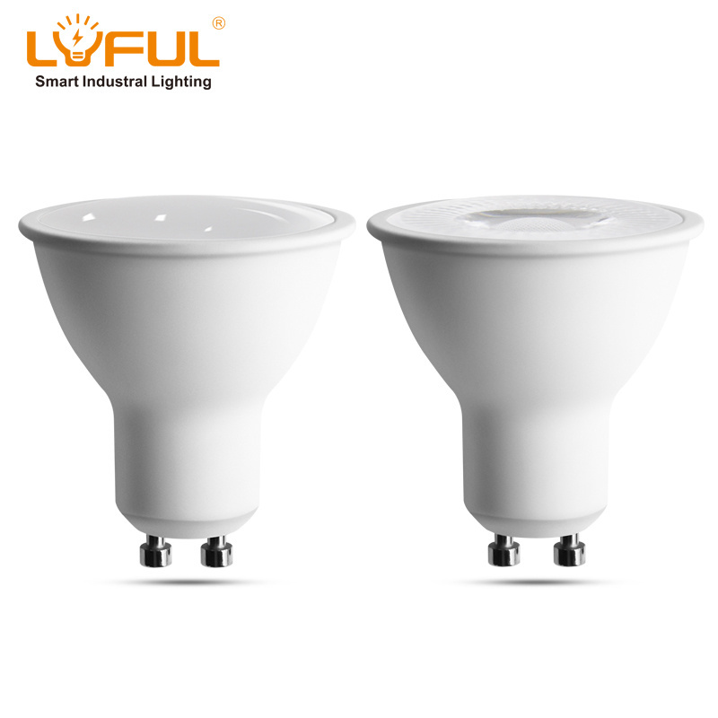 GU10 MR16 GU5.3 5W 6W 7W led bulb light track light bulb lens COB 2700K 4000K GU10 Bulb Light