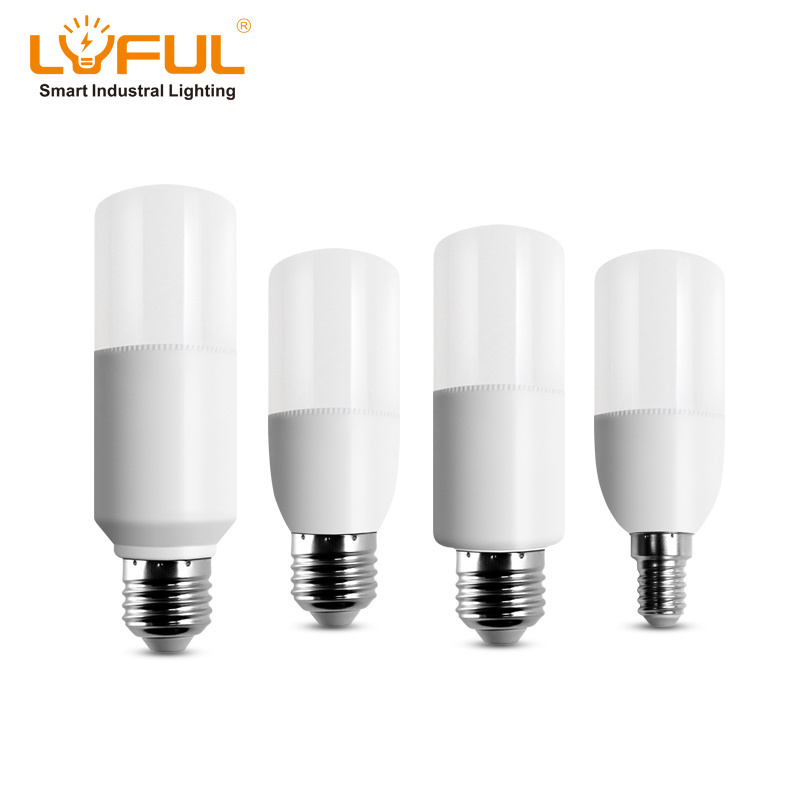 China Manufacturing T37 7W 9W E27 B22 PC Plastic Raw Material Skd LED Bulb Lights Parts Mini T Bulb