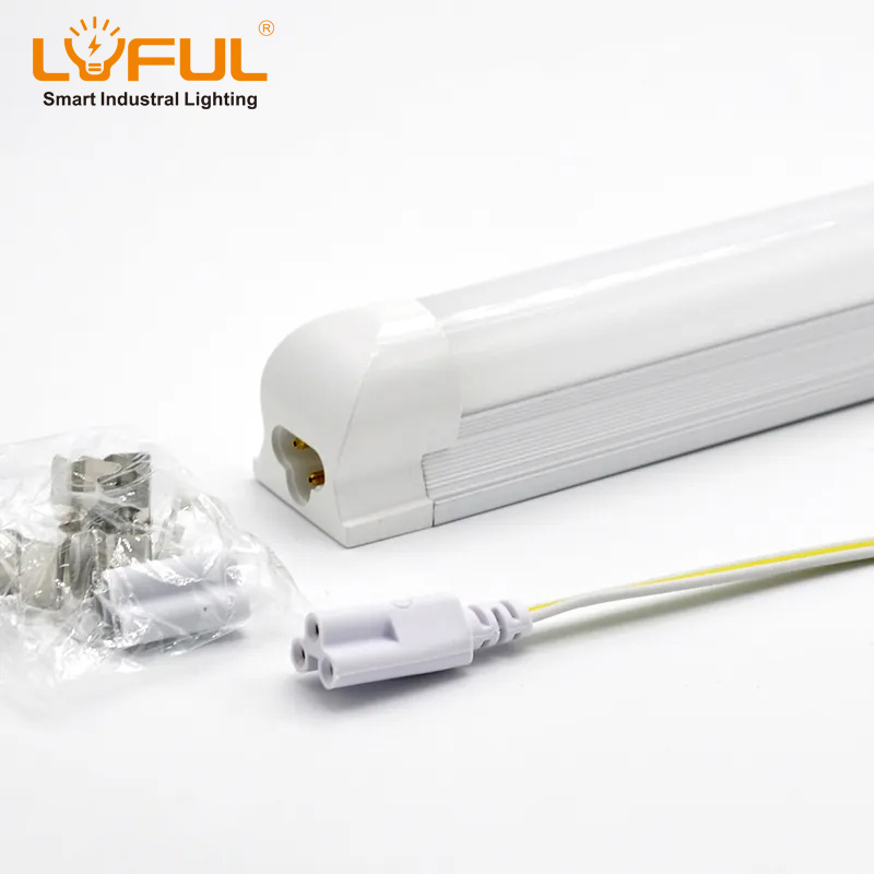 High Lumen 1200MM 120Cm 4Ft 6W 12W 18W 24W T8 Integrated Fixture Single LED Linear Fluorescent Tube Light