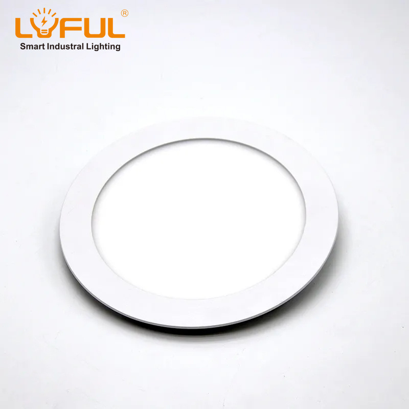 LED Light Panel Ceiling Lamp Parts Skd Hot Sale Ultra Thin Round 4W 6W 9W 12W Lighting and Circuitry Design ROHS Aluminum 2-year