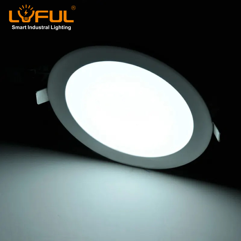 CE slim downlights 3W 6W 9W 12W 15W 18W 24W smd recessed ceiling square round surface mounted led aluminum panel Light lamp