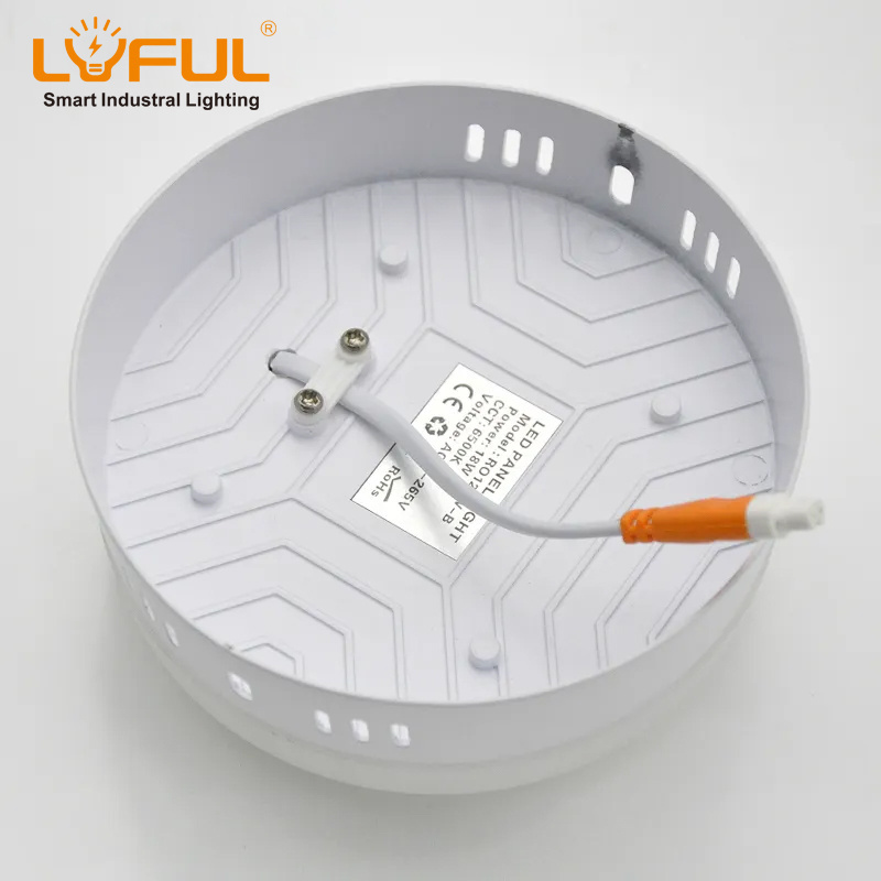 Smart Office Commercial 18w 24w 36w Round 8 Inch Suspended Aluminium Fixture Square Led Panel Light Ceiling