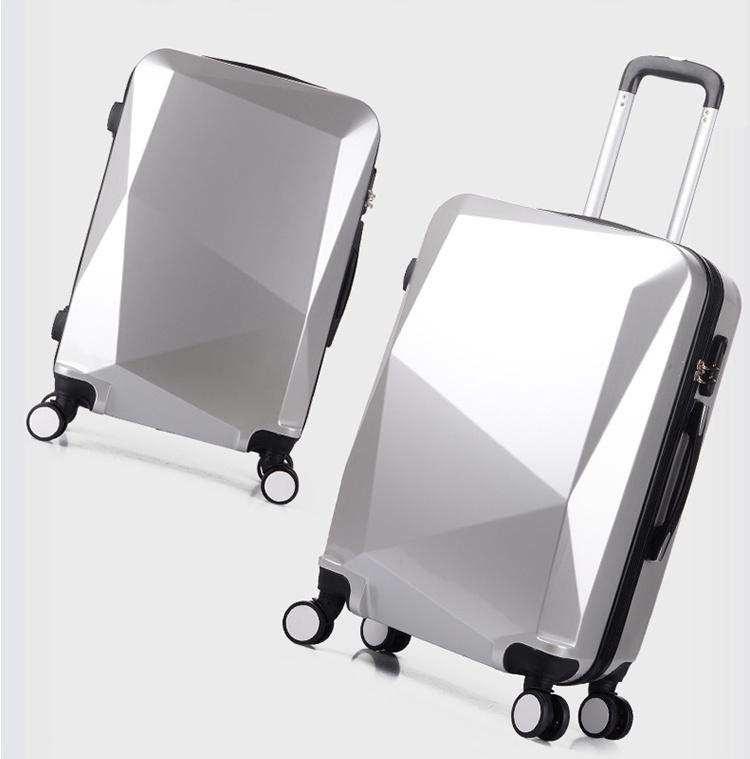 SHENGMING Unique ABS Travel Time Trolley Luggage Bag For Men And Women