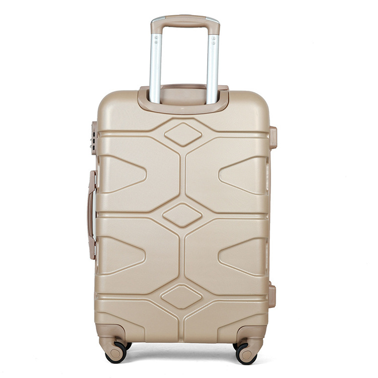 Hot Sale Simple Design Travel Abs Bayer Carry-On Trolley Carry-On Suitcases Travelling Bags Luggage Sets