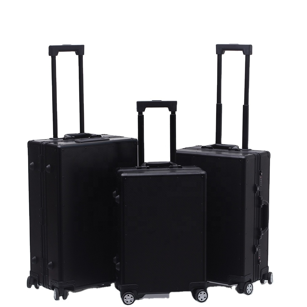 Real Carbon Fiber Suitcase Smart Professional Best Price High Quality Black 20