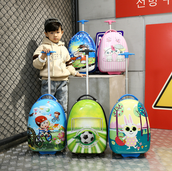 2019 Cute Animal Suitcase Children Rolling Luggage bag Spinner kids travel Bags Cabin Cartoon Trolley case