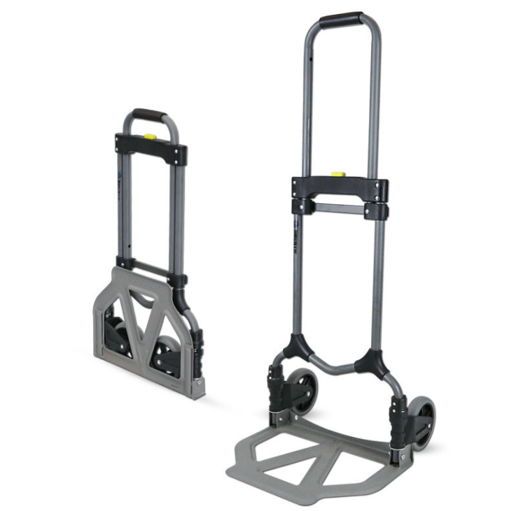 Aluminium Folding Hand Truck Travel Baggage Utility Carts Heavy Duty multifunction folded trolley