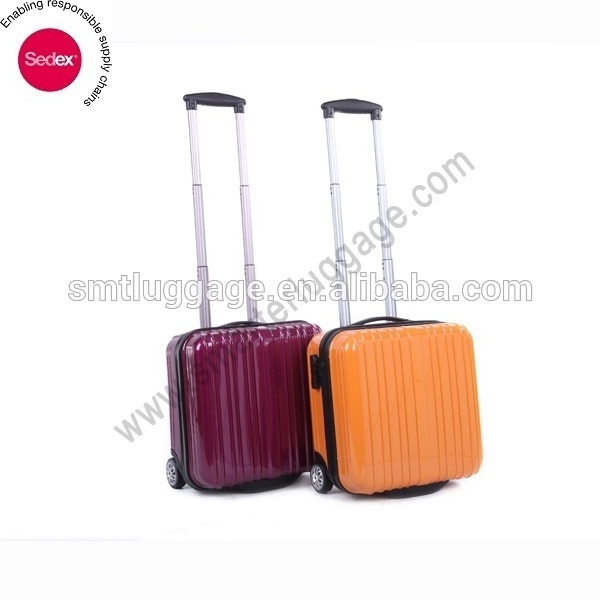 traveling suit case trolley luggage bag suitcase hotsale ABS/PC Hardside Pilot Trolley Case