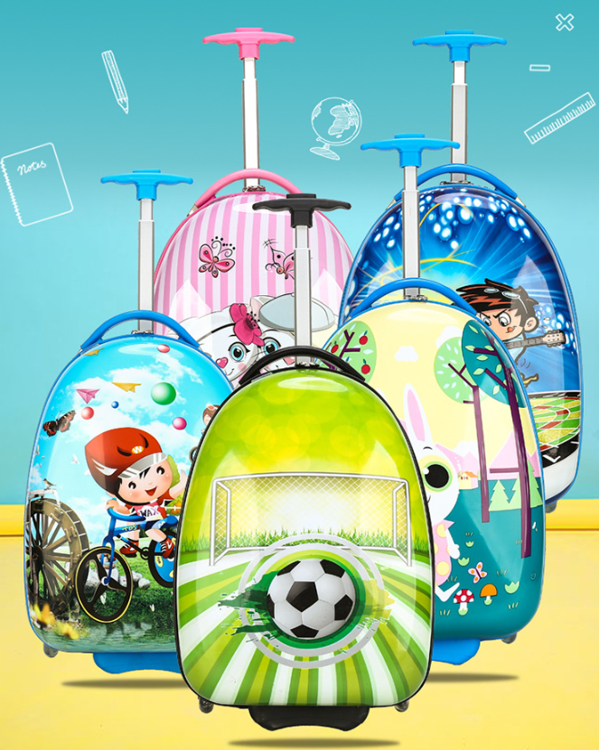 2019 Cute Animal Suitcase Children Rolling Luggage bag Spinner kids travel Bags Cabin Cartoon Trolley case