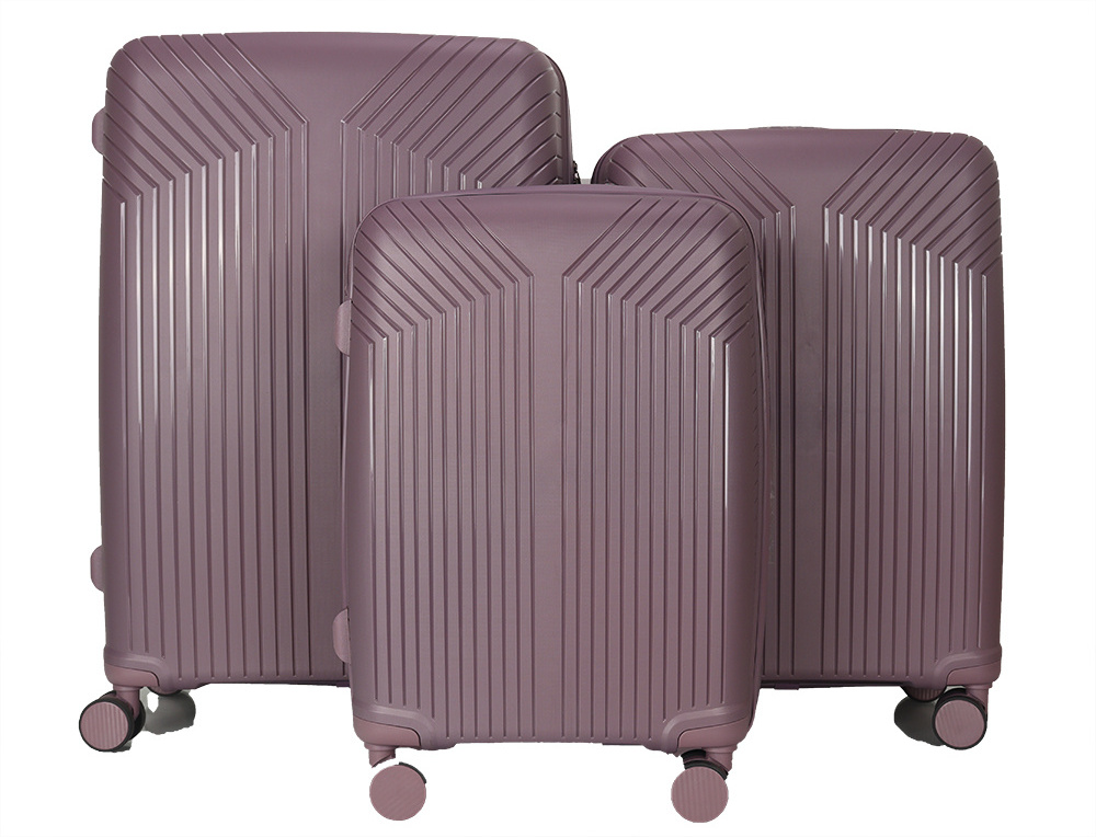 Cheap And High Quality PP Luggage Set Manufacturers OEM ODM Customized Logo Semi-Finished Suitcase Set