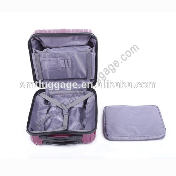 traveling suit case trolley luggage bag suitcase hotsale ABS/PC Hardside Pilot Trolley Case