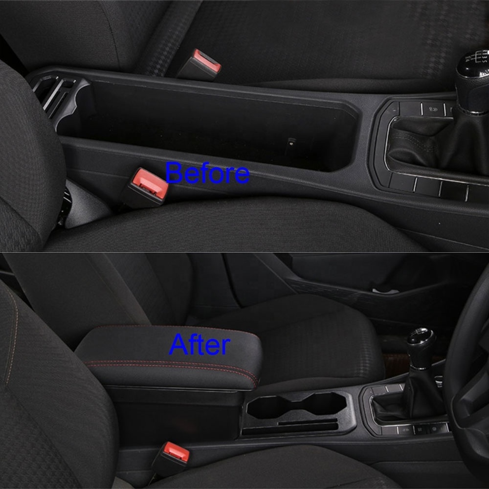 Car Multi Armrest Center Console for VW multi armrest console box For volkswagen Bore armrest box