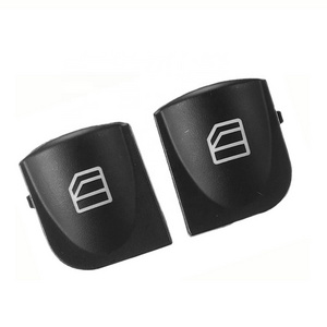 2 pcs Power Window Switch Console Cover Kit Button For Mercedes Benz C230 C240 C280 C320 C350 W203