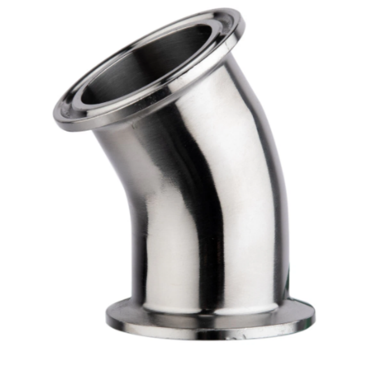 Best Selling High Elbow Strength DN65 2-Inch Half Pipe Stainless Steel Elbow