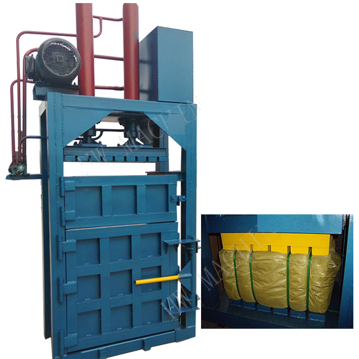 Scrap Metal Compactor Pet Paper Box Plate Press Baler Machine